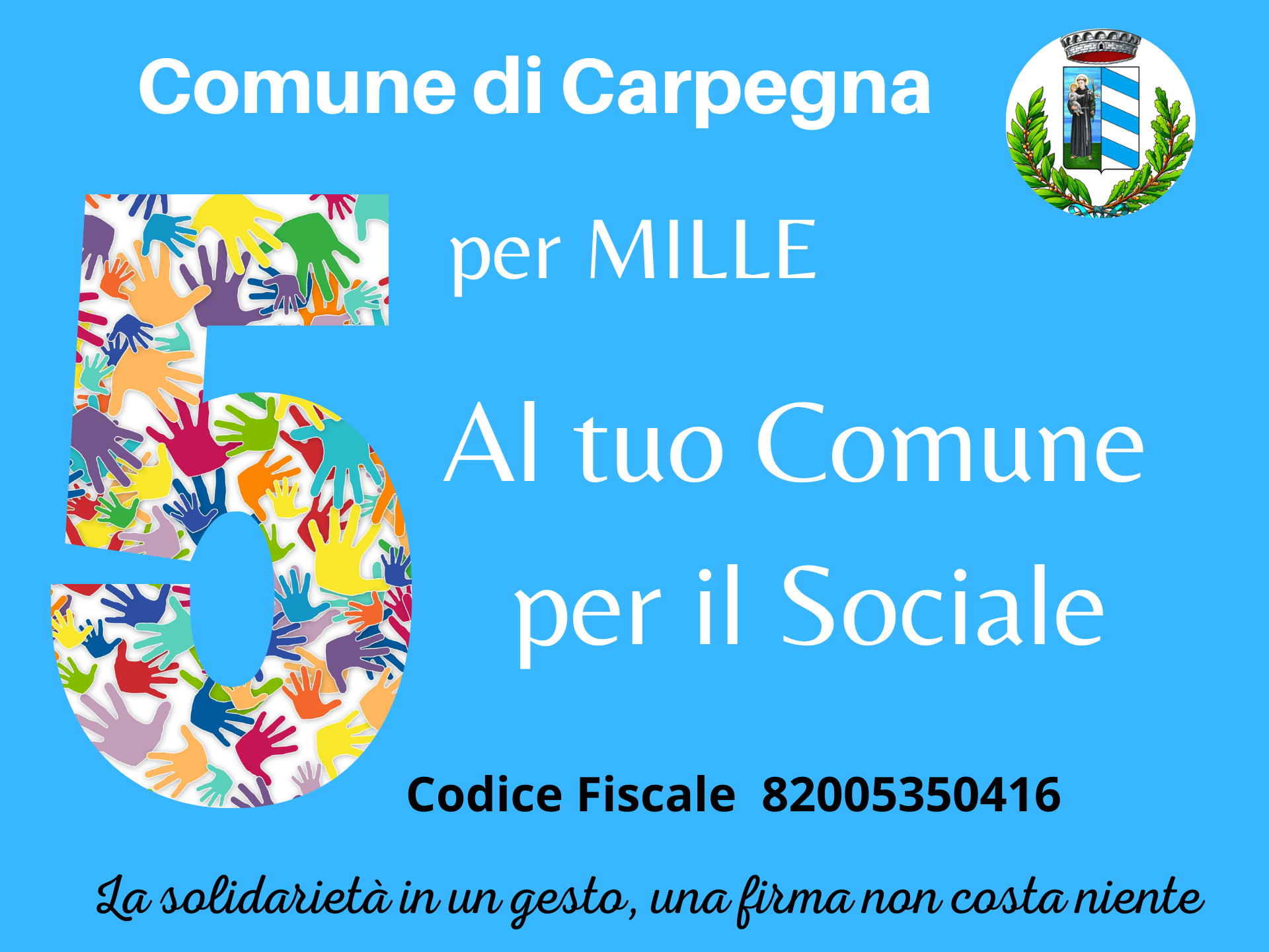 Destinazione 5 per mille Comune Carpegna