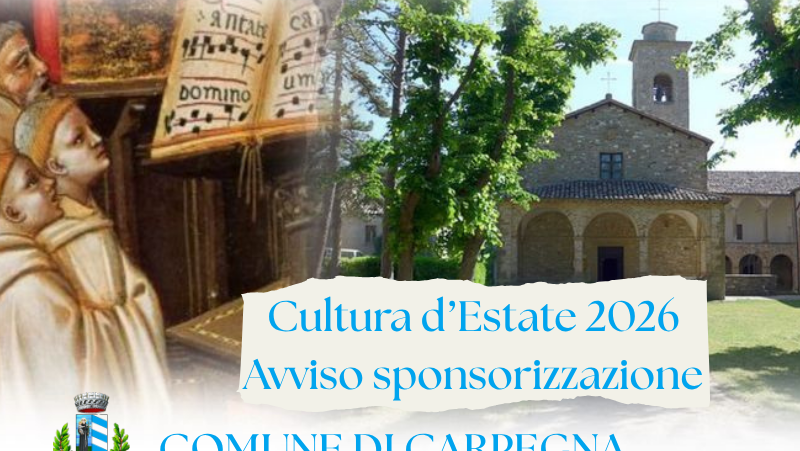 Sponsorizzazione Cultura estate 2026