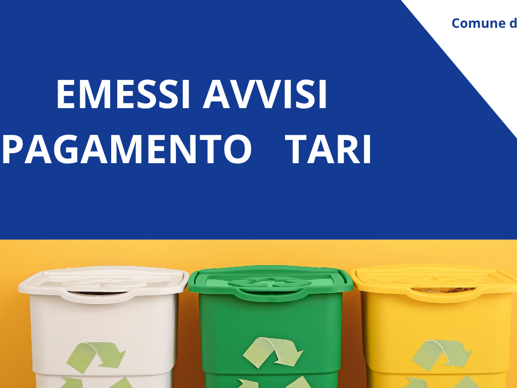 Emessi avvisi TARI