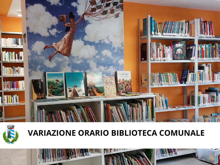 Variazione orario biblioteca Carpegna