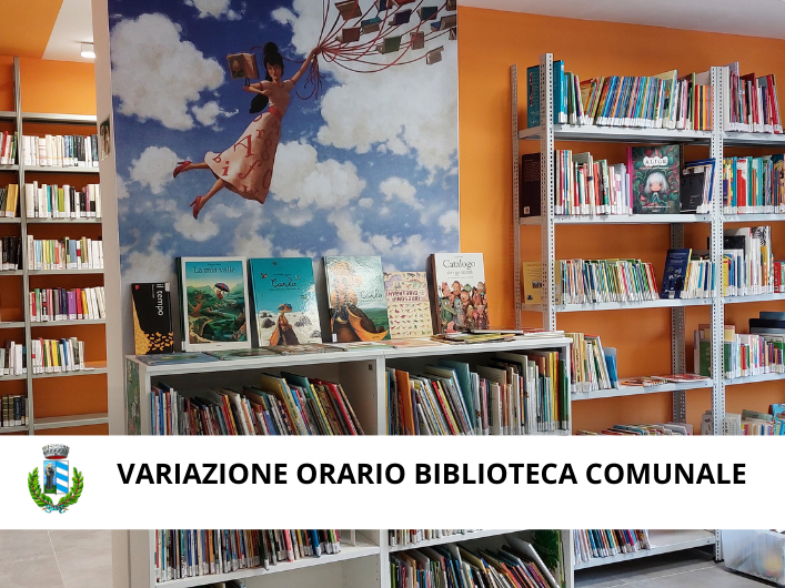 variazione orario biblioteca