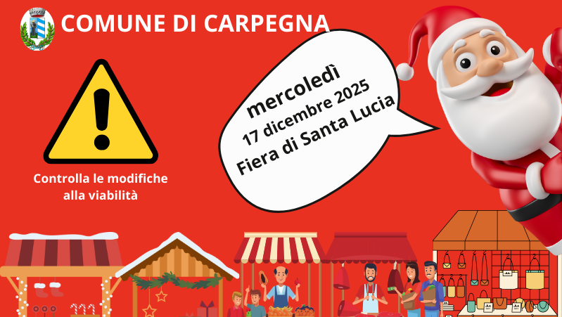 Fiera Santa Lucia 17 dicembre 2025