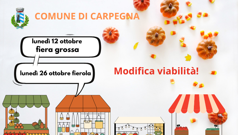 Fiere di ottobre modifica viabilità