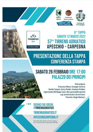 Tirreno Adriatico conferenza stampa 2022