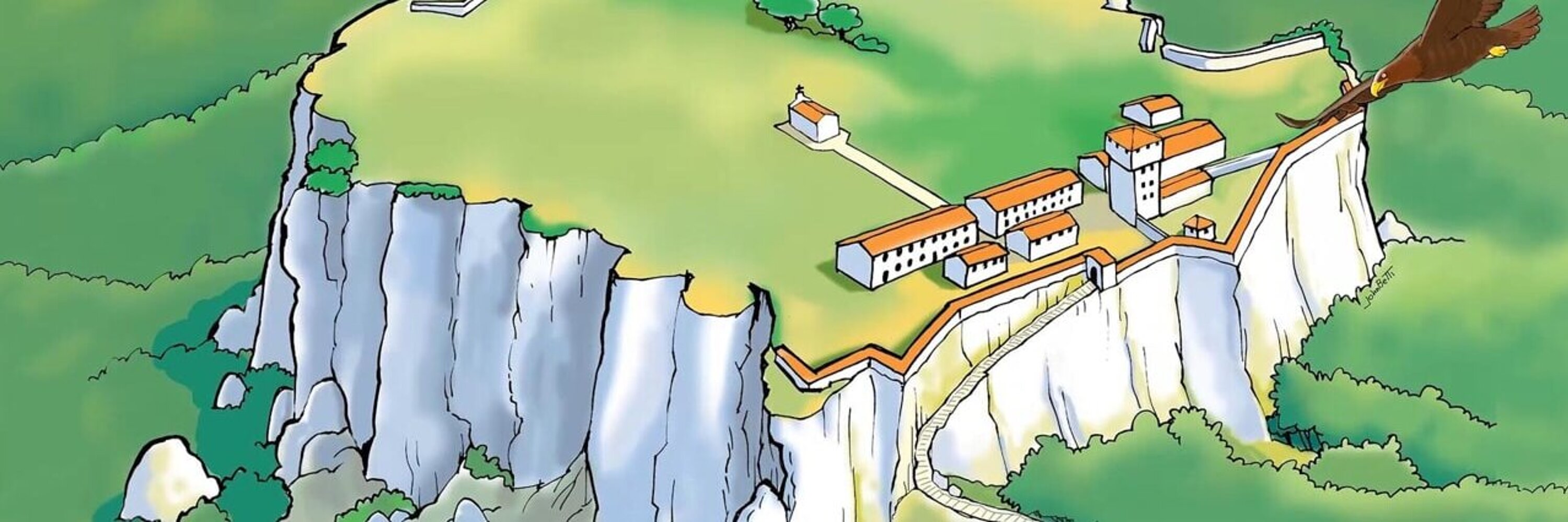 La città del sole ricostruzione di John Betti