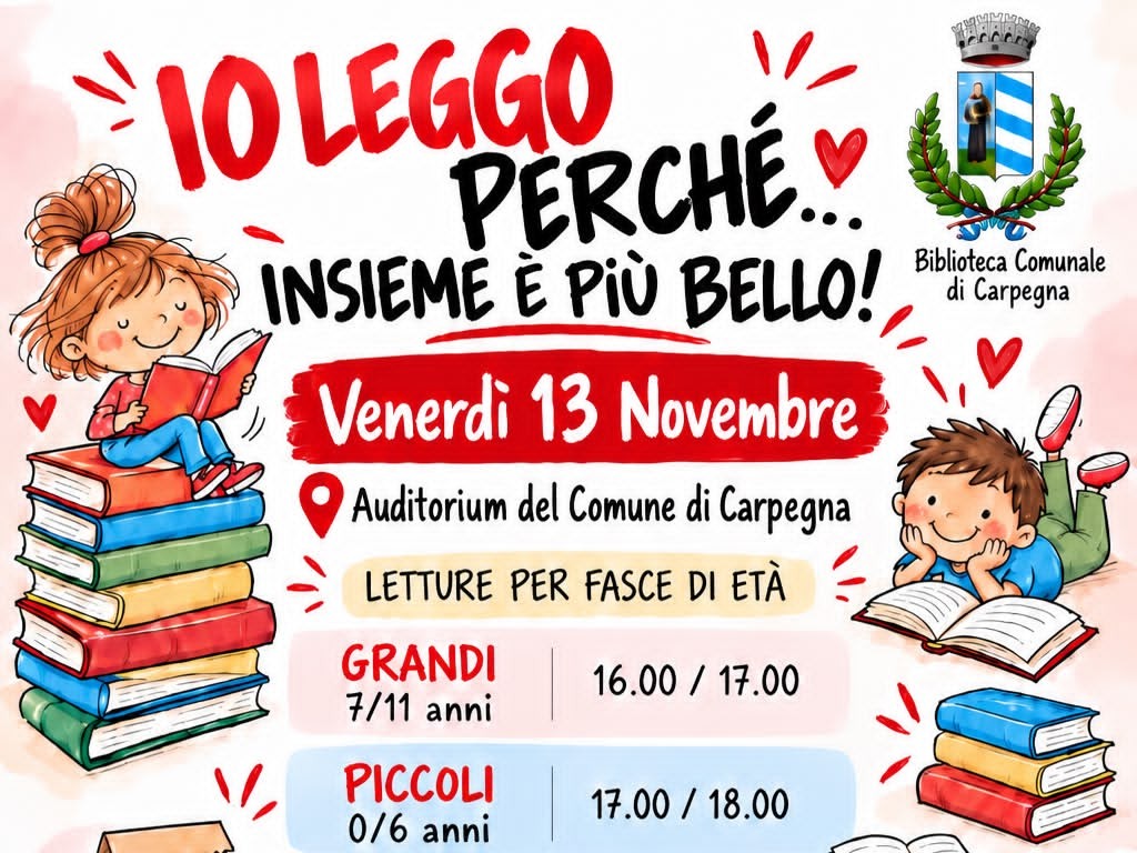Ioleggoperchè Carpegna 2026