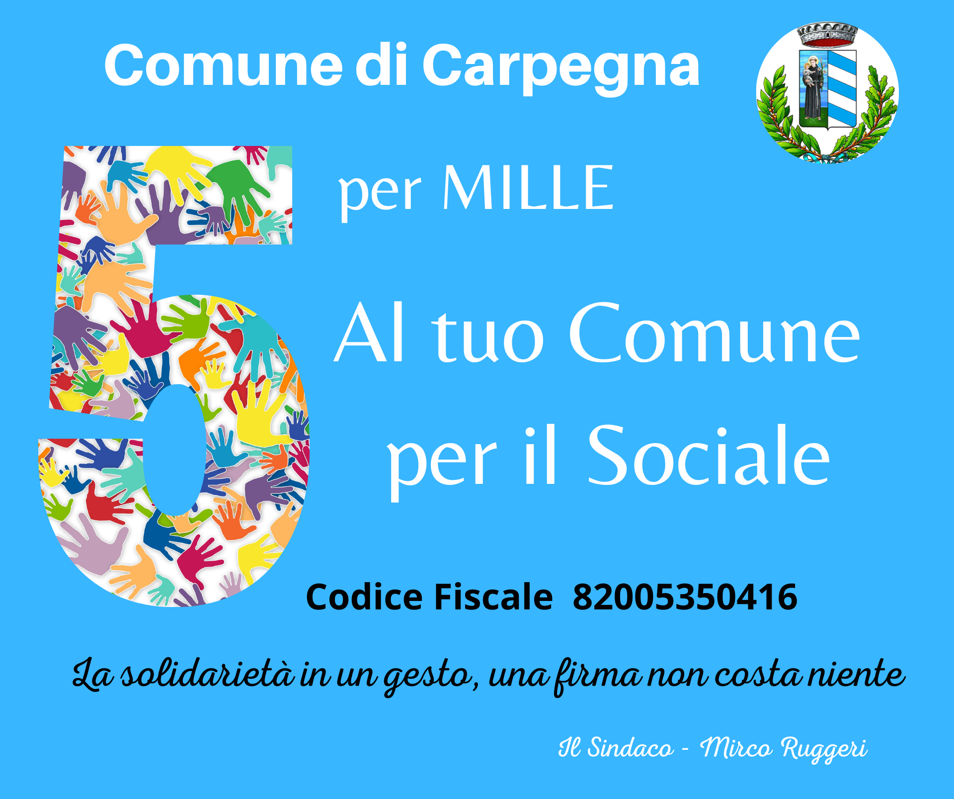 Destinazione 5 per mille Comune Carpegna