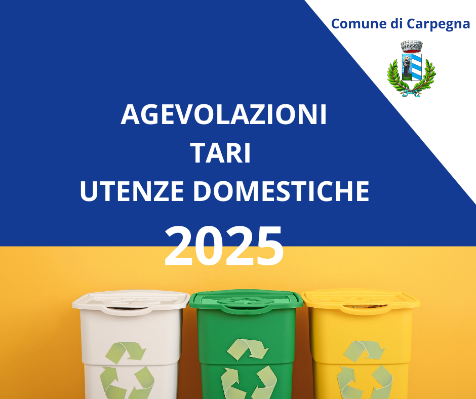 Agevolazioni TARI 2025