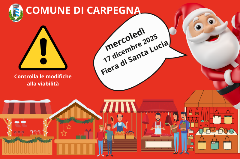 Fiera Santa Lucia 17 dicembre 2025