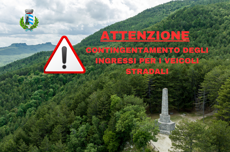 Cippo modifica viabilità