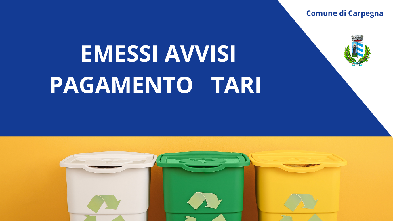 Emessi avvisi TARI